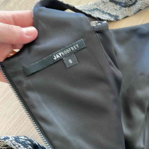 Jay Godfrey snake print dress size 6 - Picture 7 of 9